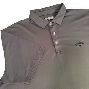 Callaway Opti-Dri Striped Golf Polo Sz XL